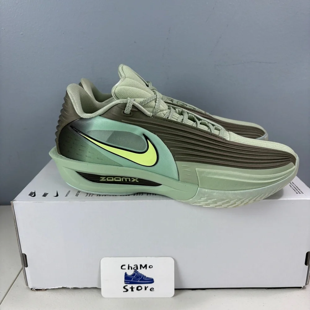Nike Air Zoom G.T. Cut 3 Turbo Basketball Shoes Honeydew HV9918 300 Men's Sz - Picture 1 of 10